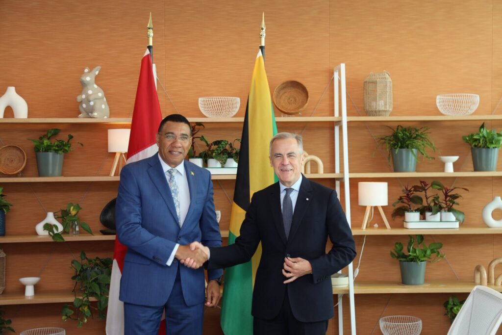 Bilateral Meeting with Canada’s New Prime Minister, the Right Honourable Mark Carney and Prime Minister Holness