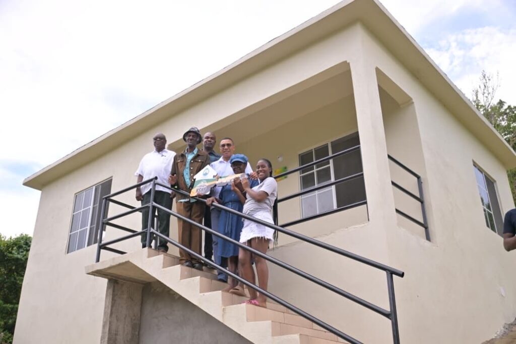 NSHP Ribbon Cutting Ceremony in Lime Tree Gardens, St Ann