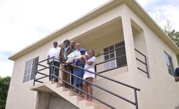 NSHP Ribbon Cutting Ceremony in Lime Tree Gardens, St Ann