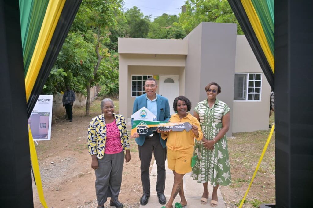 New Social Housing Programme House Handover in East Rural St. Andrew