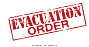 Mandatory Evacuation Order for Specified Vulnerable Communities