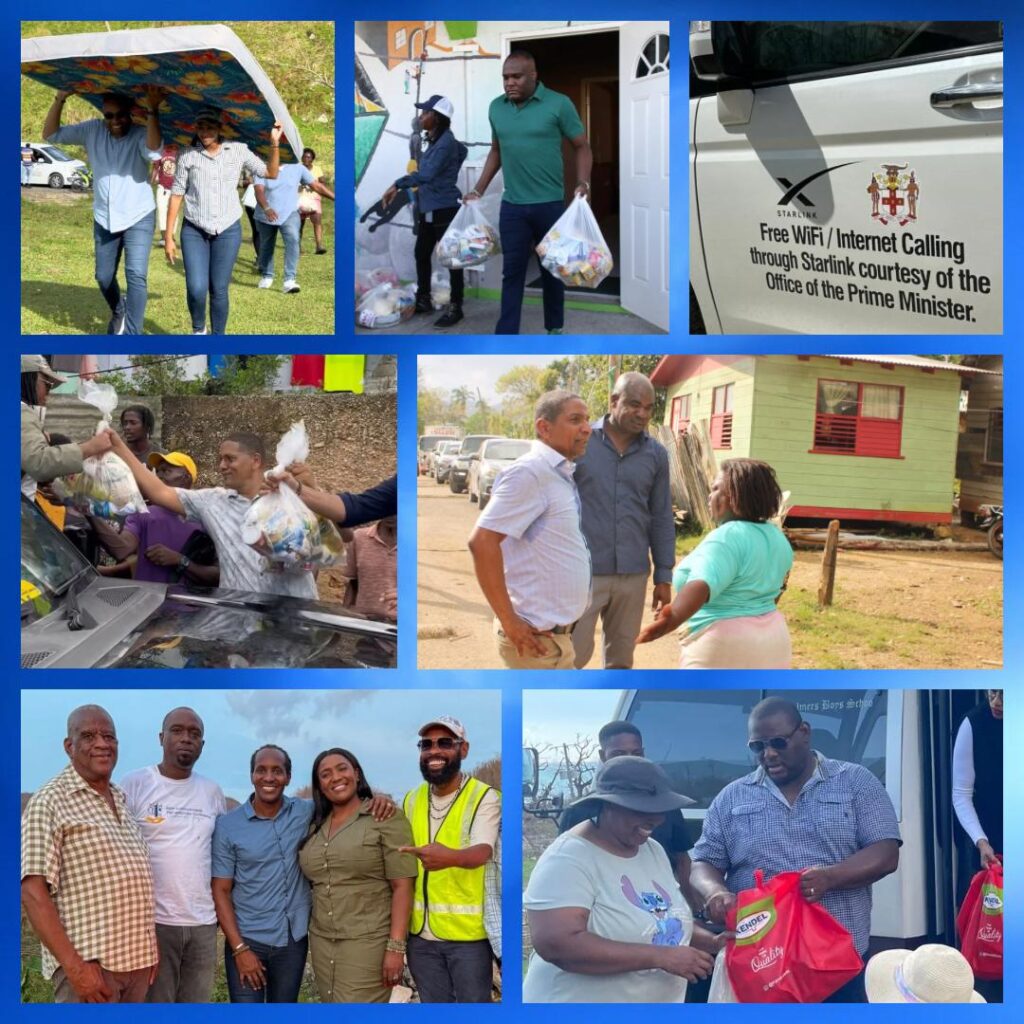 Ministers of State Deliver Urgent Relief Supplies to Hard Hit Communities in Western and Central Westmoreland and North West St. Elizabeth Following Hurricane Melissa