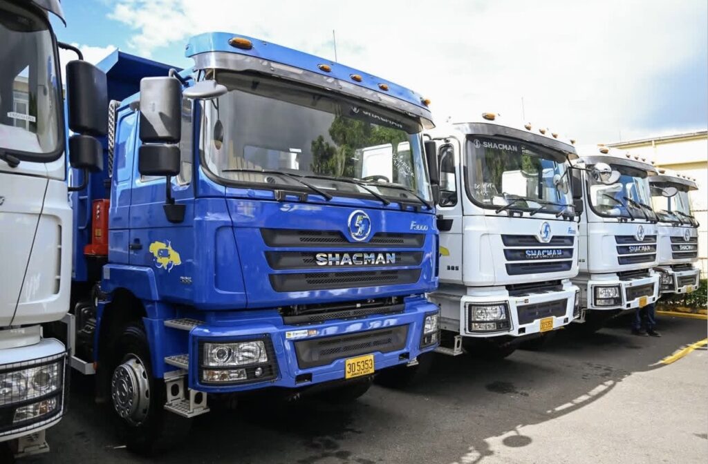 Official Handover of 10 New Tipper Trucks to National Solid Waste Management Authority