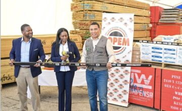 Handing Over of Building Supplies to ODPEM