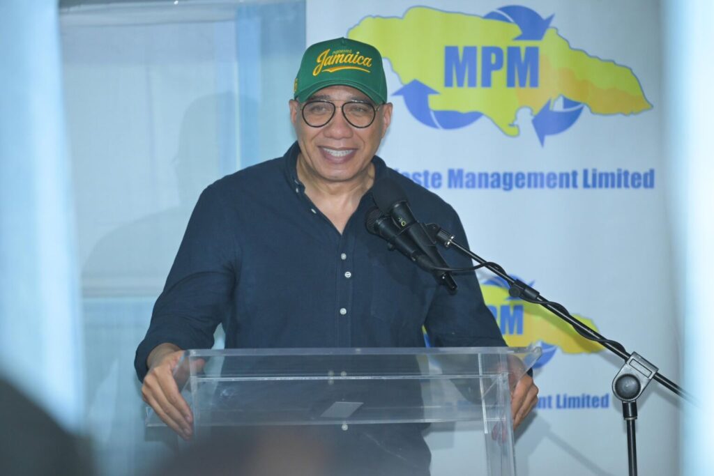 Prime Minister Holness Calls for Behavioural Shift in Waste Disposal Practices to Protect the Environment