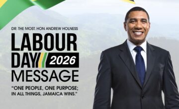 Prime Minister Holness’ National Labour Day Message 2026  