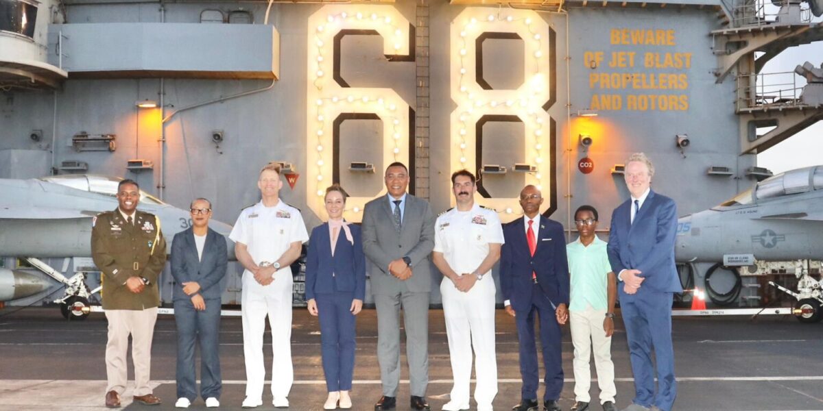 USS Nimitz Reception