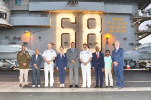USS Nimitz Reception
